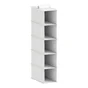 Etagère à suspendre SPACEO blanche H.90 x  l.20.7 x  P.36 cm