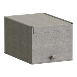 Boite SPACEO Evo'm H.29 x l.36 x P.50 cm gris chiné