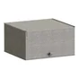Boite SPACEO Evo'm H.29 x l.56 x P.50 cm gris chiné