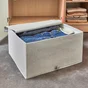 Boite SPACEO Evo'm H.29 x l.56 x P.50 cm gris chiné