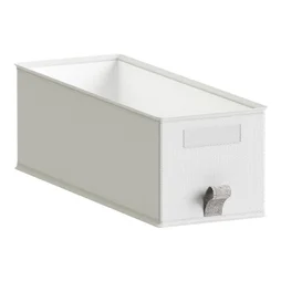 Panier SPACEO Evo'm blanc H.16 x  l.18 x  P.50 cm