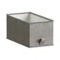 Panier SPACEO Evo'm H.16 x l.18 x P.35 cm gris chiné