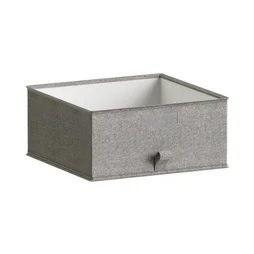 Panier SPACEO Evo'm H.16 x l.36 x P.35 cm gris chiné