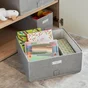 Panier SPACEO Evo'm H.16 x l.36 x P.35 cm gris chiné