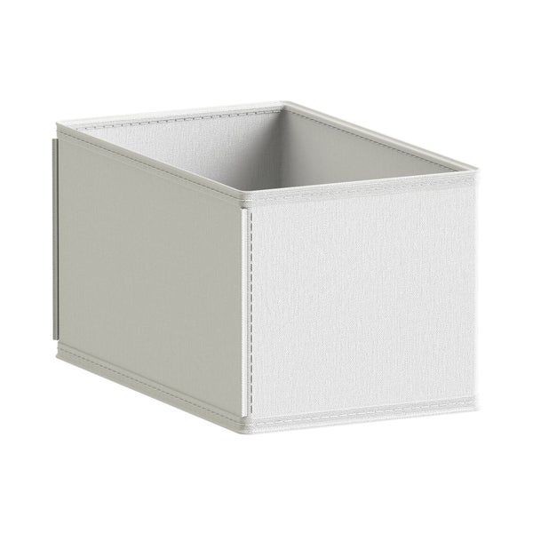 organisateur de tiroir evo'm h.13,5 x l.14,5 x p.23,5 cm blanc spaceo