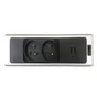 Réglette SKARLA prises + usb led 80 cm INSPIRE