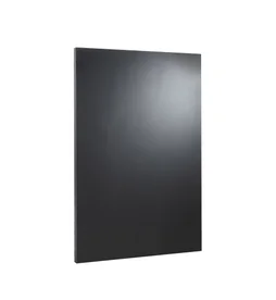 Plaque de protection murale noir sable DEVAUX Slim80120n, l.80 cm x H.120 cm