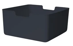 Bac plastique recycle M KUB Paris 1 H.15 x l.31 x P.31 cm