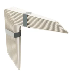 LOT 10 EQUERRES NORMO 20X25CM BLANCHE