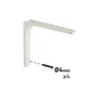 EQUERRE MODERN 20X25CM BLANCHE