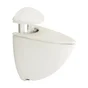 LOT 2 CLIPS POUR TABLE VERRE 3-6MM BLANC
