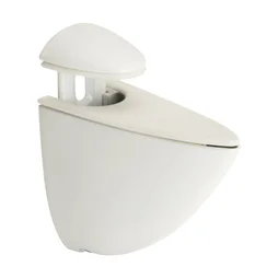 LOT 2 CLIPS POUR TABLE BOIS 3-22MM BLANC