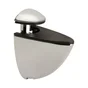 LOT 2 CLIP CHROME POUR TABLE VERRE 3-6MM