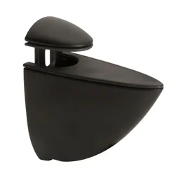 LOT 2 CLIPS POUR TABLE BOIS 3-22MM NOIR