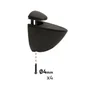 LOT 2 CLIPS POUR TABLE BOIS 3-22MM NOIR