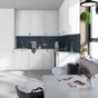 Peinture carrelage, meuble, crédence blanc satin LUXENS Cuisine et bain 2l