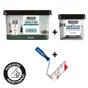 Peinture carrelage, meuble, crédence blanc satin LUXENS Cuisine et bain 2l