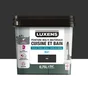 Peinture carrelage, meuble, crédence noir mat LUXENS Cuisine et bain 0.75l
