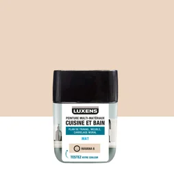 Testeur peinture carrelage, meuble, crédence havana 6 mat LUXENS Cuisine et bain