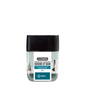 Testeur peinture carrelage, meuble, crédence miami 1 mat LUXENS Cuisine et bain
