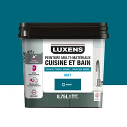 Peinture carrelage, meuble, crédence miami 1 mat LUXENS Cuisine et bain 0.75l
