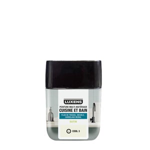 Testeur peinture carrelage, meuble, crédence cool 3 satin LUXENS Cuisine et bain 0.075l