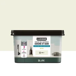 Peinture carrelage, meuble, crédence cool 3 satin LUXENS Cuisine et bain 2l