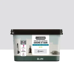 Peinture carrelage, meuble, crédence granit 6 satin LUXENS Cuisine et bain 2l
