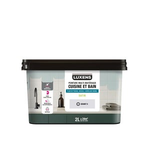 Peinture carrelage, meuble, crédence granit 6 satin LUXENS Cuisine et bain 2l