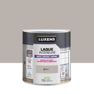 Peinture boiserie, khol 5 satin, LUXENS, Laque, 0.5l