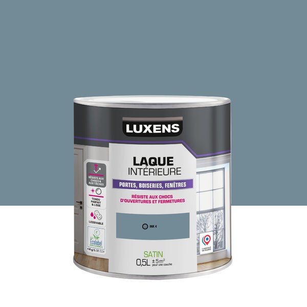 Peinture boiserie, ink 4 satin, LUXENS, Laque, 0.5l