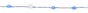 Guirlande micro led compact 9m bleu/blanc pur  BLACHERE ILLUMINATION
