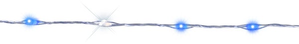 Guirlande micro led compact 9m bleu/blanc pur  BLACHERE ILLUMINATION