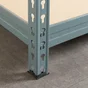 Etagère acier époxy SPACEO, 4 tablettes l.150xH.190xP.60