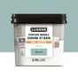 Peinture murale cuisine et bain, LUXENS, 0.75 litre, celadon 4