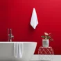 Peinture mur cuisine et bain, LUXENS Crimson 2 satin, 0.75 litre