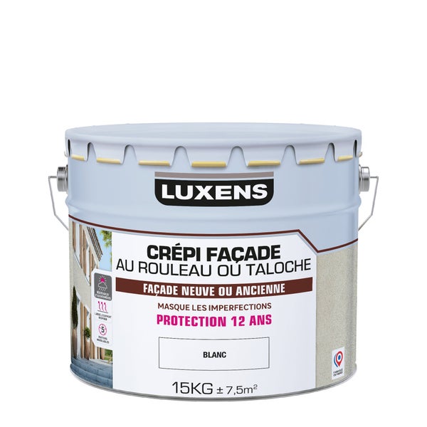Crepis facade LUXENS, blanc, mat, 15 kg