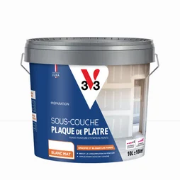 Sous-couche plaque de plâtre, V33, 10 litres
