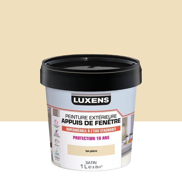 Peinture appui de fenêtre LUXENS, pierre, 1 L