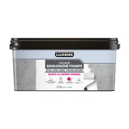 Sous-couche facade  LUXENS 2.5L, blanc