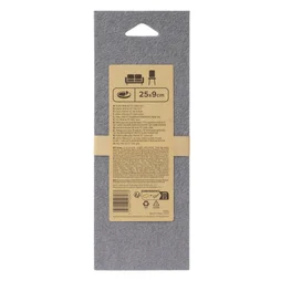 Lot de  3 plaques feutre gris 250x90mm