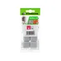 Lot de 8 patins gliss+adhésif STANDERS  gris 24x24mm