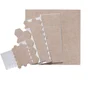 Lot de 123 patins feutre+caoutchouc adhésif STANDERS