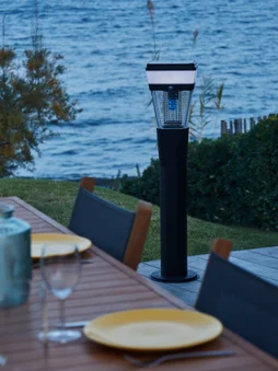 Piège à moustiques et lampe d'extérieur énergie solaire Master Trap Night Hunter