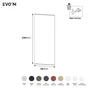 Porte battante SPACEO Evo'M Delhi Bleu marine H.229,7,1 X L.59,7 cm