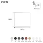 Porte battante SPACEO Evo'M Delhi Bleu marine H.38,1 X L.39,7 cm