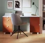 Porte battante SPACEO Evo'M Delhi Terracotta H.63,7 X L.39,7 cm