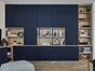 Porte battante SPACEO Evo'M Delhi Bleu marine H.38,1 X L.59,7 cm