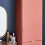 Porte battante SPACEO Evo'M Delhi Terracotta H.102,1 X L.39,7 cm