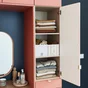 Porte battante SPACEO Evo'M Delhi Terracotta H.102,1 X L.39,7 cm